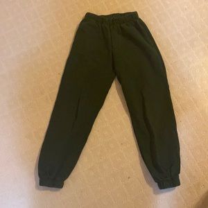 Green Brandy Melville Sweatpants